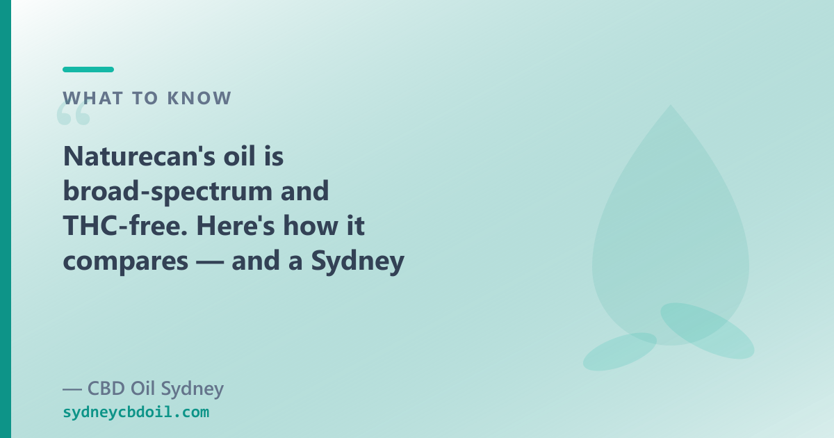 Quote from this article: "Spectrum, milligrams, carrier oil, THC content, lab results — these are the facts that matter when comparing CBD oils" — CBD Oil Sydney branded quote card